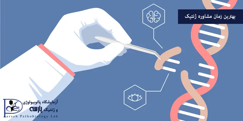 بهترین زمان مشاوره ژنتیک